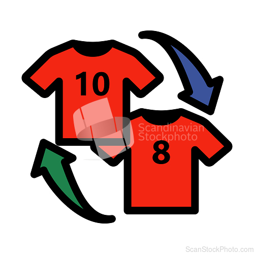 Image of Icon Of Football Replace
