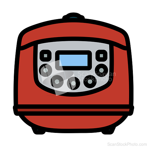 Image of Kitchen Multicooker Machine Icon