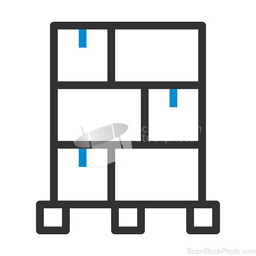 Image of Cardboard Package Box Icon