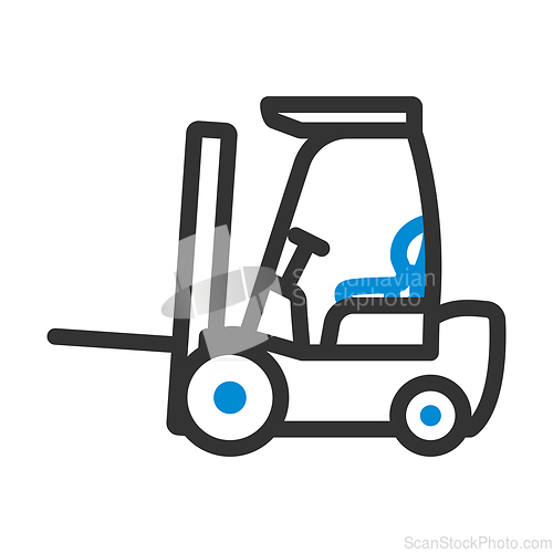 Image of Warehouse Forklift Icon