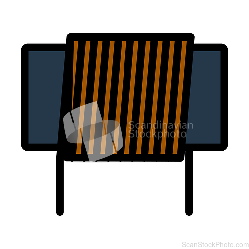 Image of Inductor Coil Icon