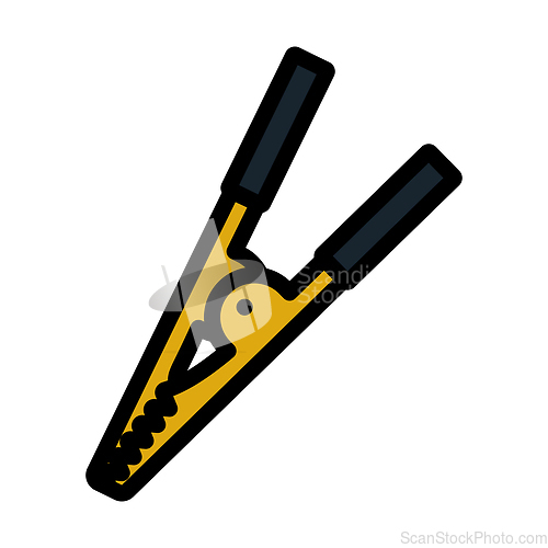 Image of Crocodile Clip Icon