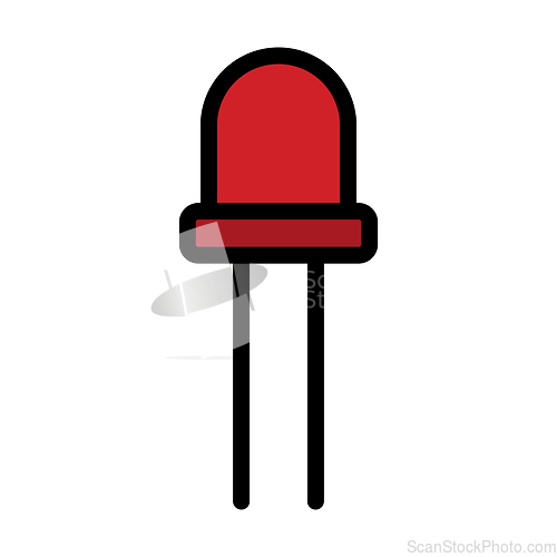 Image of Light-emitting Diode Icon