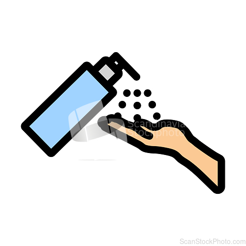 Image of Dispenser Of Liquid Soap Icon