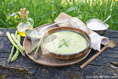 Image of Asparagus soup