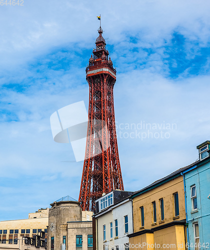 Image of The Blackpool Tower (HDR)