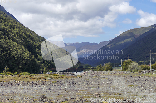 Image of Bealey River in New Zealand