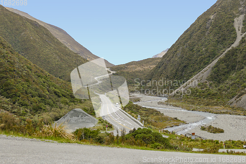 Image of Arthurs Pass in New Zealand