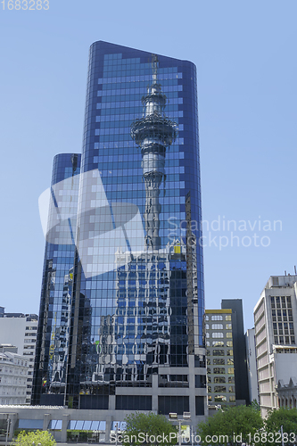 Image of Mirroring Sky Tower