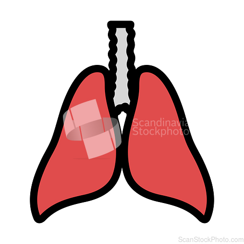 Image of Human Lungs Icon