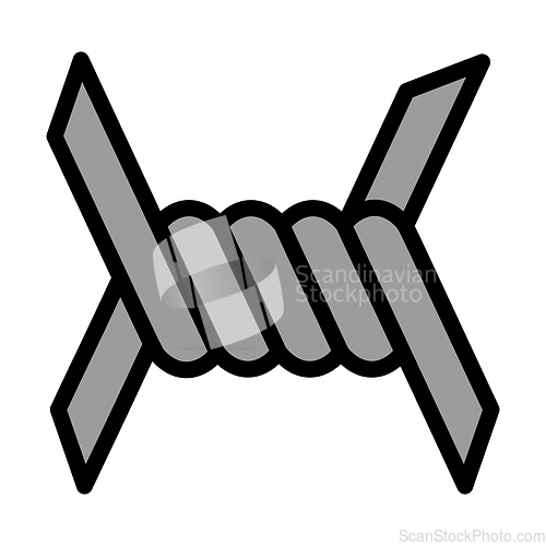 Image of Barbed Wire Icon
