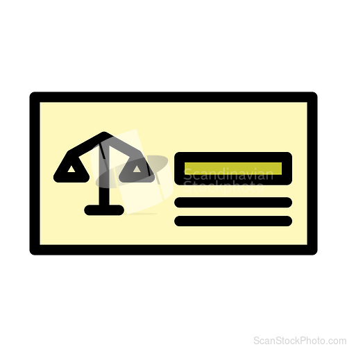 Image of Lawyer Business Card Icon