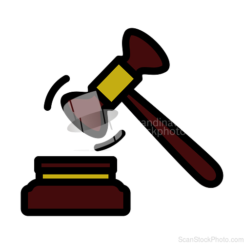 Image of Judge Hammer Icon