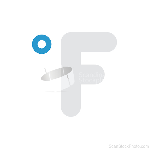Image of Fahrenheit Degree Icon