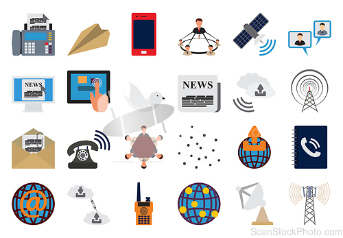 Image of Net Icon Set