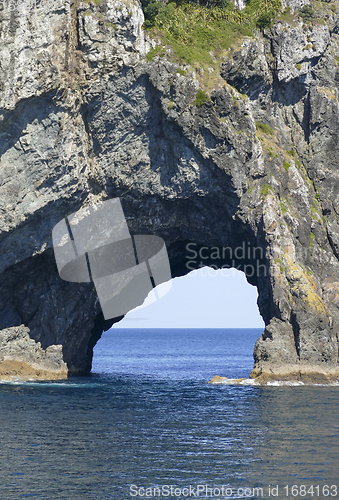 Image of rock gate at the Bay of Islands