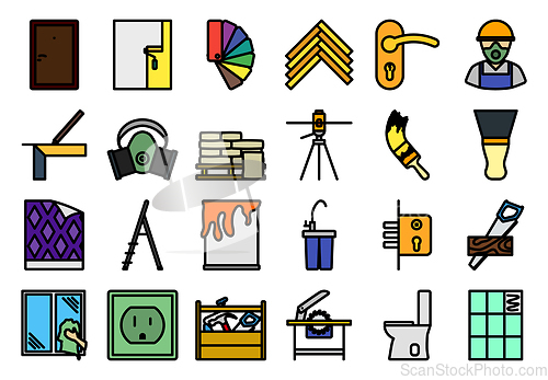 Image of Repair Icon Set