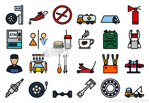 Image of Service Icon Set