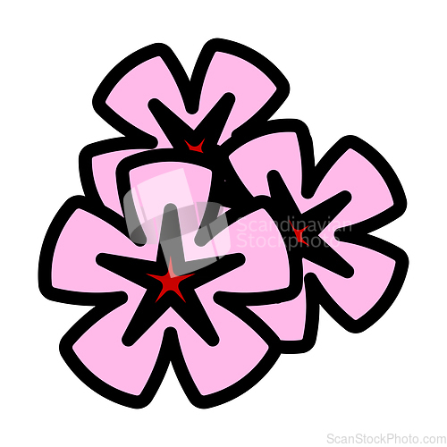 Image of Frangipani Flower Icon