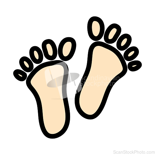 Image of Foot Print Icon