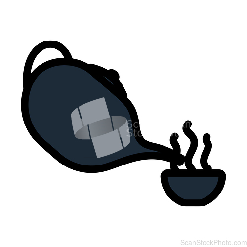 Image of SPA Tea Pot With Cup Icon