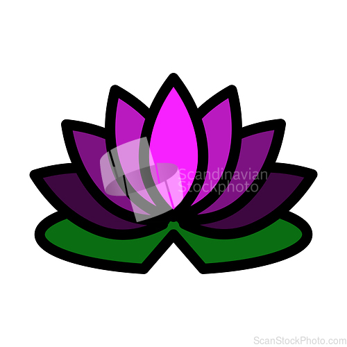 Image of Lotus Flower Icon