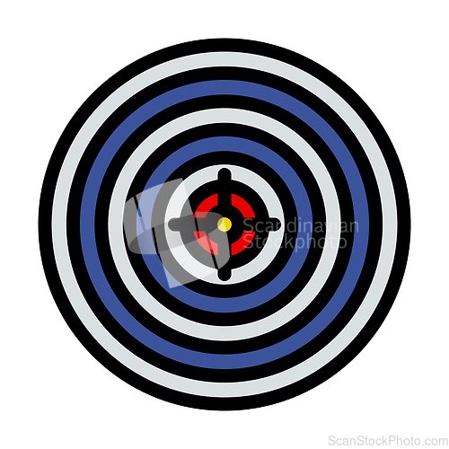Image of Target With Dart In Center Icon