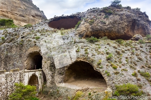 Image of Entrance to Royal trail in El Chorro Spain