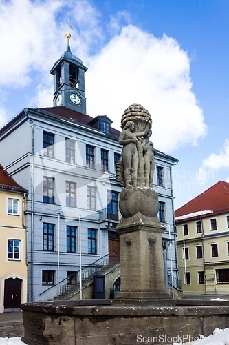 Image of Town hall in German city Bischofswerda