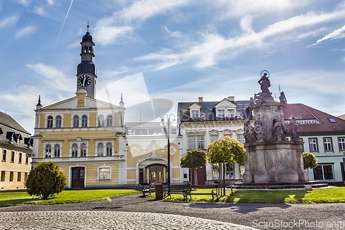 Image of Historic buildings in Chrastava, Czech Republic
