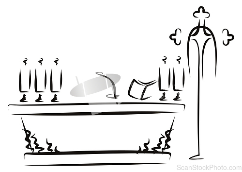 Image of Traditional Christian altar