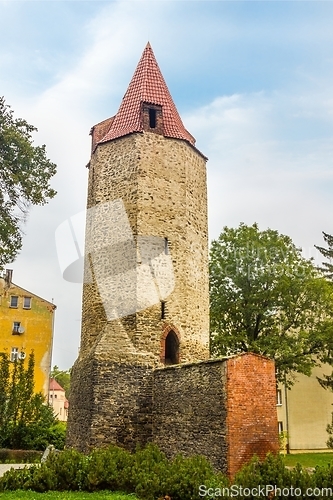 Image of Old tower in Strzegom Poland