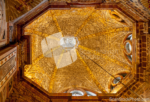 Image of Interior of the cathedral of Santiago de Compostela