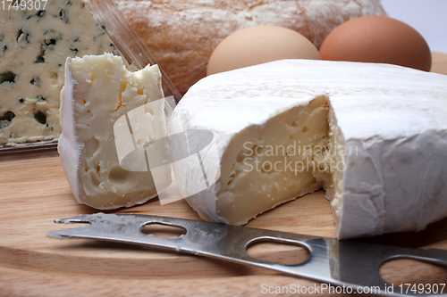 Image of Breakfast, cheese and eggs