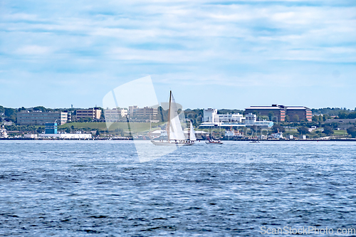 Image of castle hill lighthouse in newport rhode island