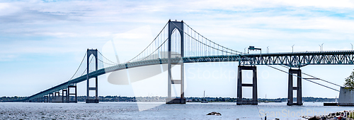 Image of Jamestown Bridge newport bridge in newport rhode island