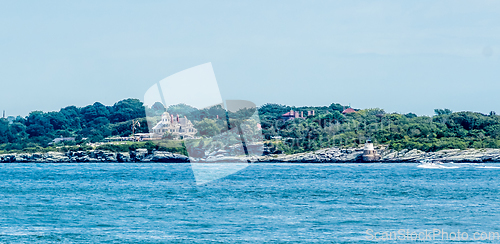 Image of castle hill lighthouse in newport rhode island