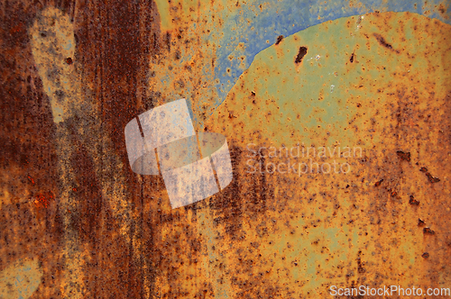 Image of rusty grunge metal background