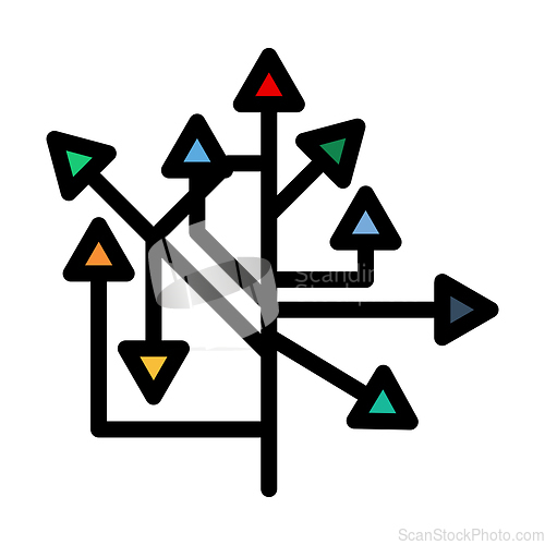 Image of Direction Arrows Icon