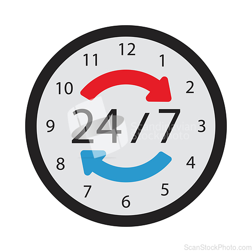 Image of 24 Hour Icon