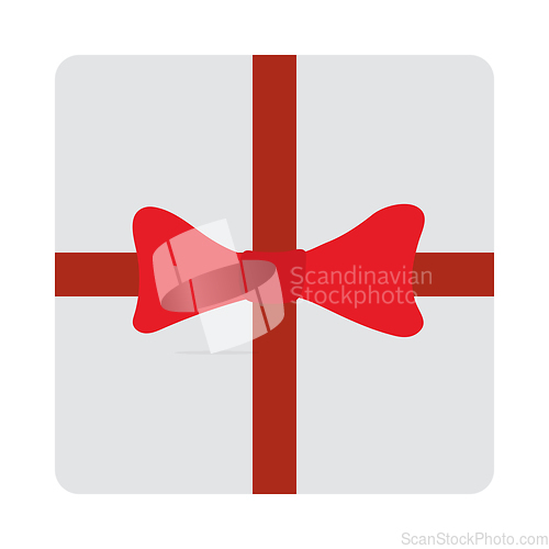 Image of Gift Box With Ribbon Icon