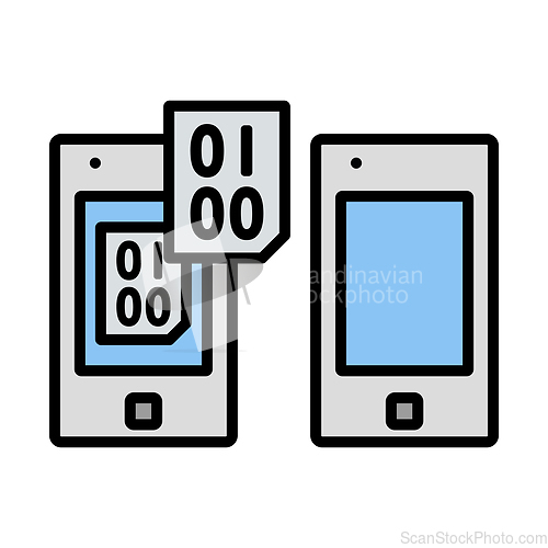 Image of Exchanging Data Icon