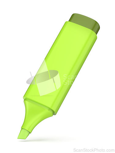 Image of Green fluorescent pen