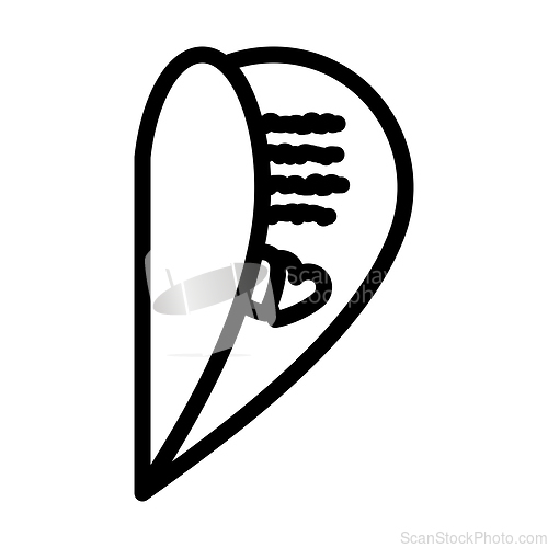 Image of Valentine Day Card Icon