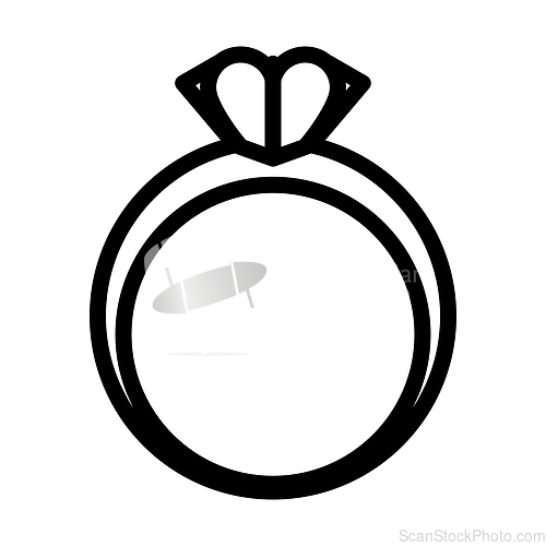 Image of Valentine Heart Ring Icon