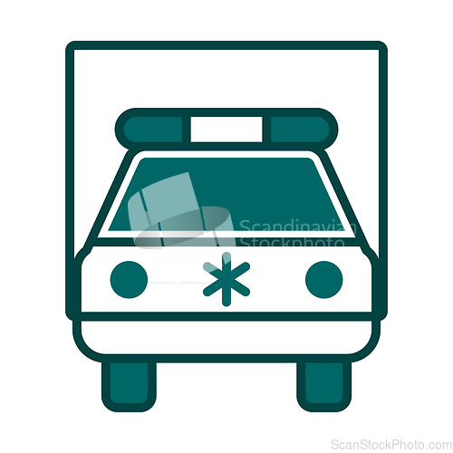 Image of Ambulance Car Icon