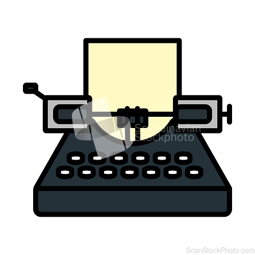 Image of Typewriter Icon
