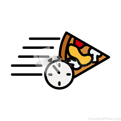 Image of Pizza Delivery Icon