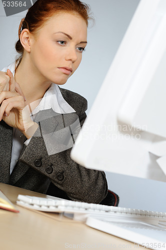 Image of Beautiful businesswoman