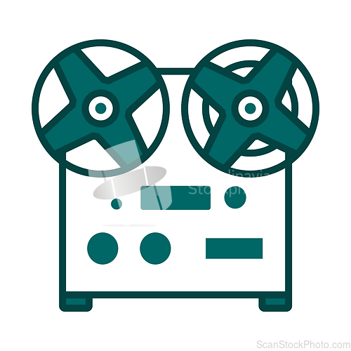 Image of Reel Tape Recorder Icon